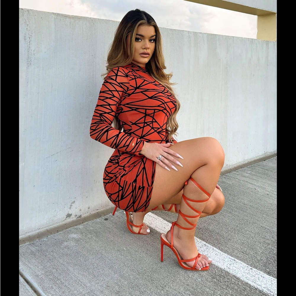 Mesh It Up Mini Dress